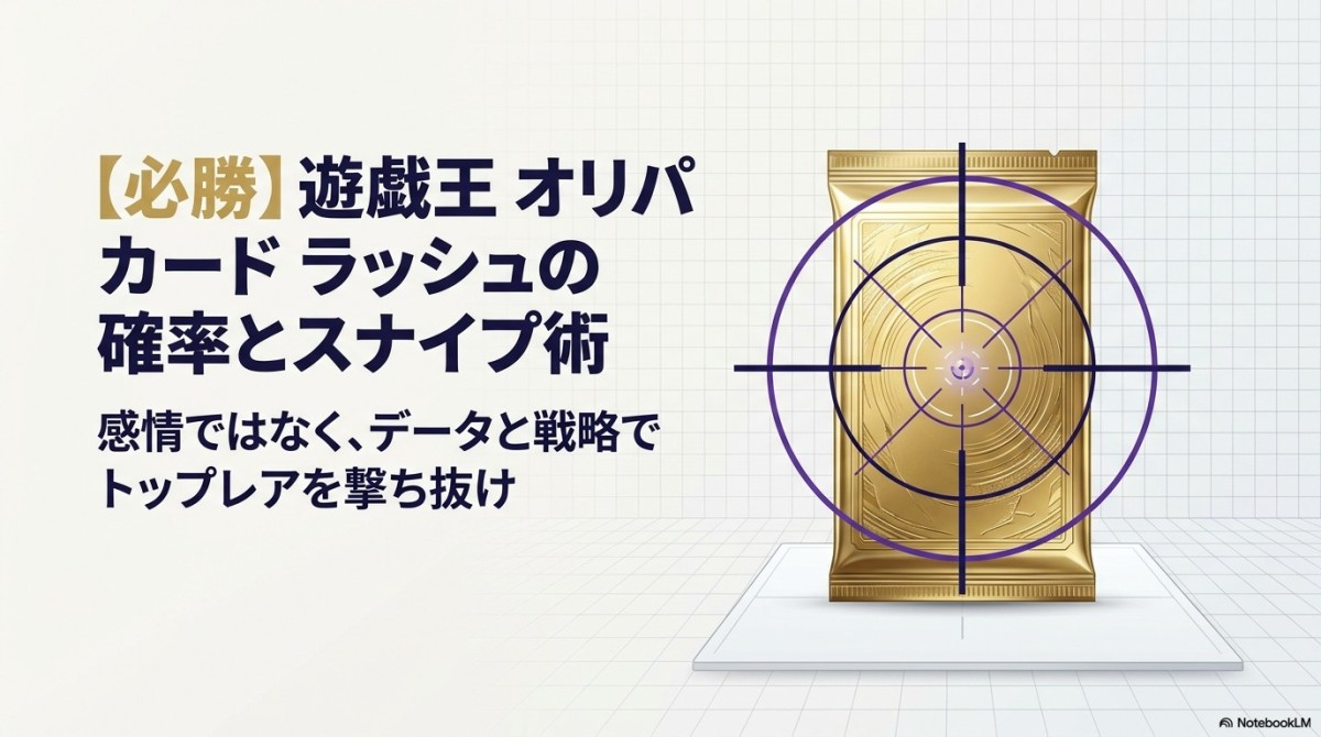 必勝】遊戯王 オリパ カード ラッシュの確率とスナイプ術 | 遊戯王