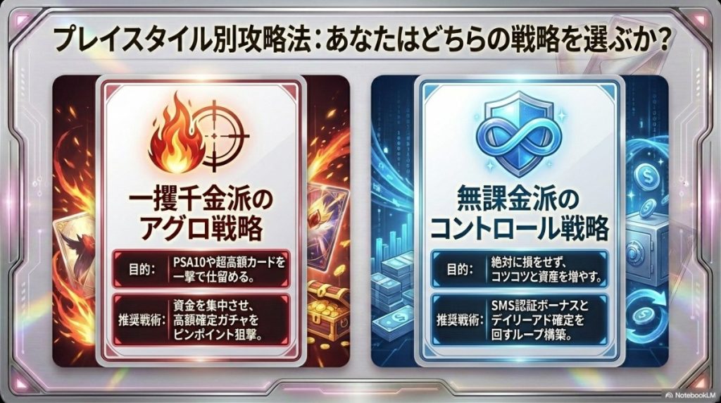 プレイスタイル別攻略法