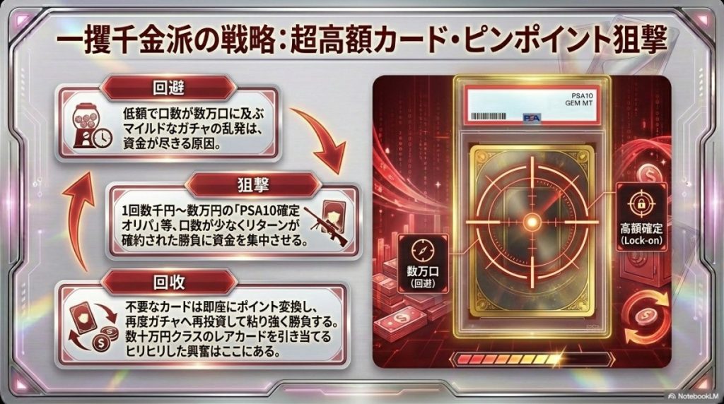 一攫千金の戦略
