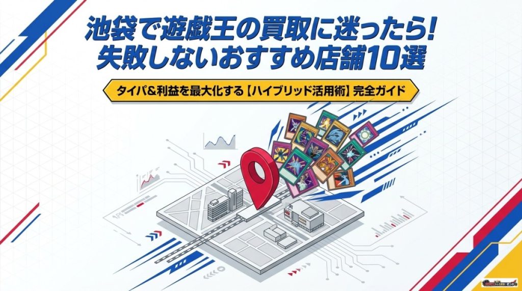池袋で遊戯王の買取に迷ったら！失敗しないおすすめ店舗10選