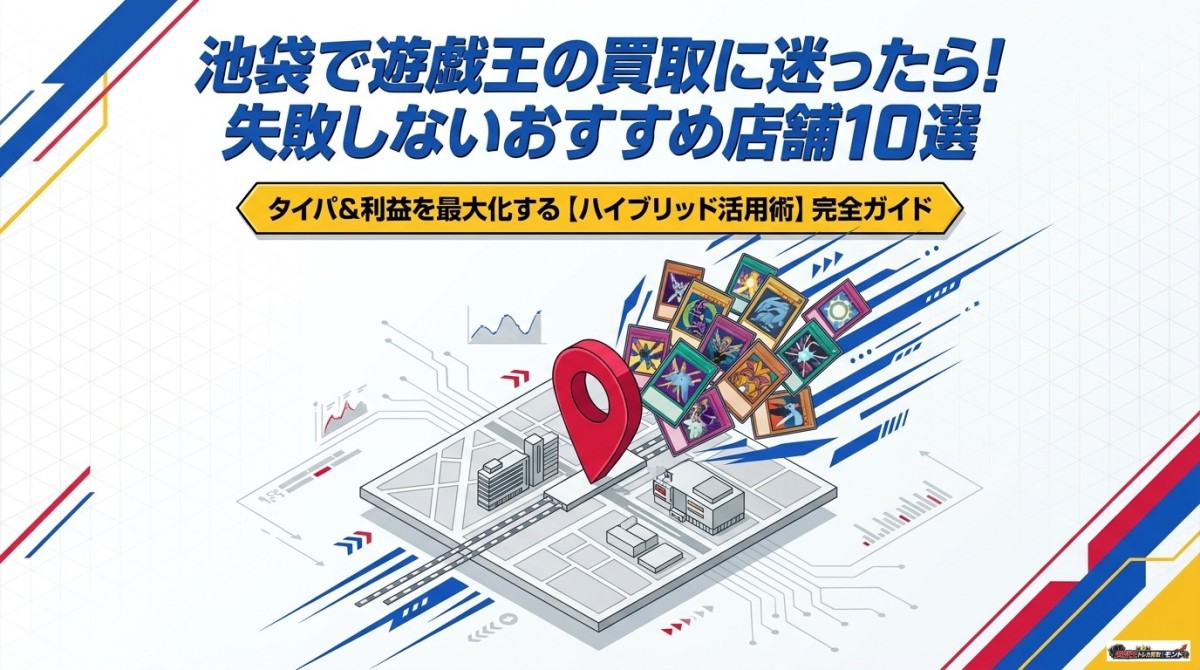 池袋で遊戯王の買取に迷ったら!失敗しないおすすめ店舗10選