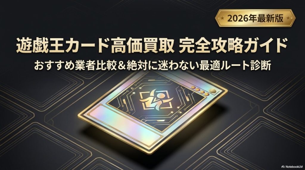 遊戯王の買取で高価査定！おすすめ19選＆絶対に迷わない診断　アイキャッチ