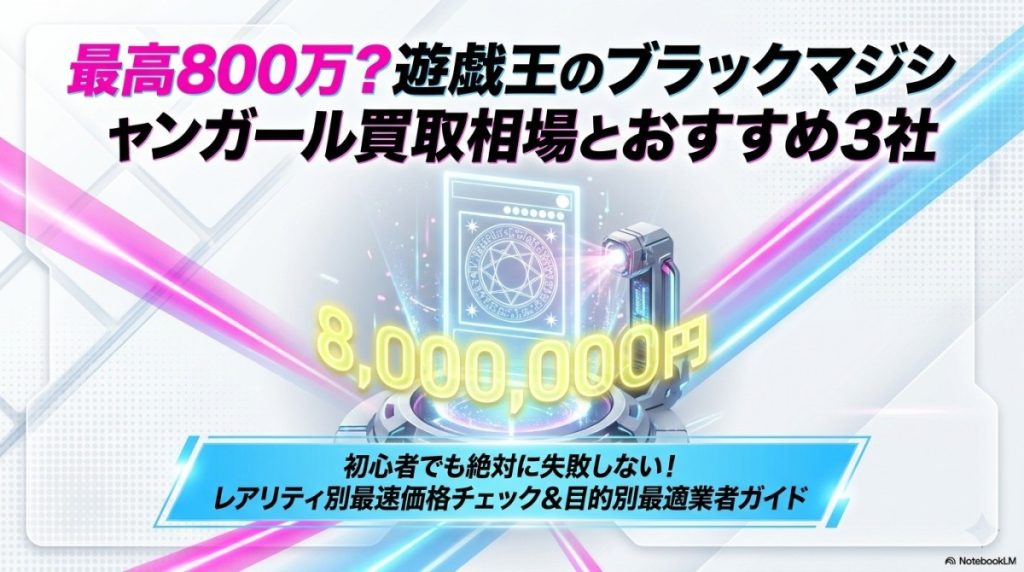 最高800万？遊戯王のブラックマジシャンガール買取相場とおすすめ3社