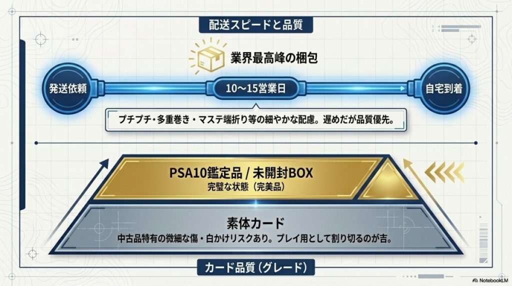 評価軸3:発送スピードと梱包の丁寧さの評判はどう?