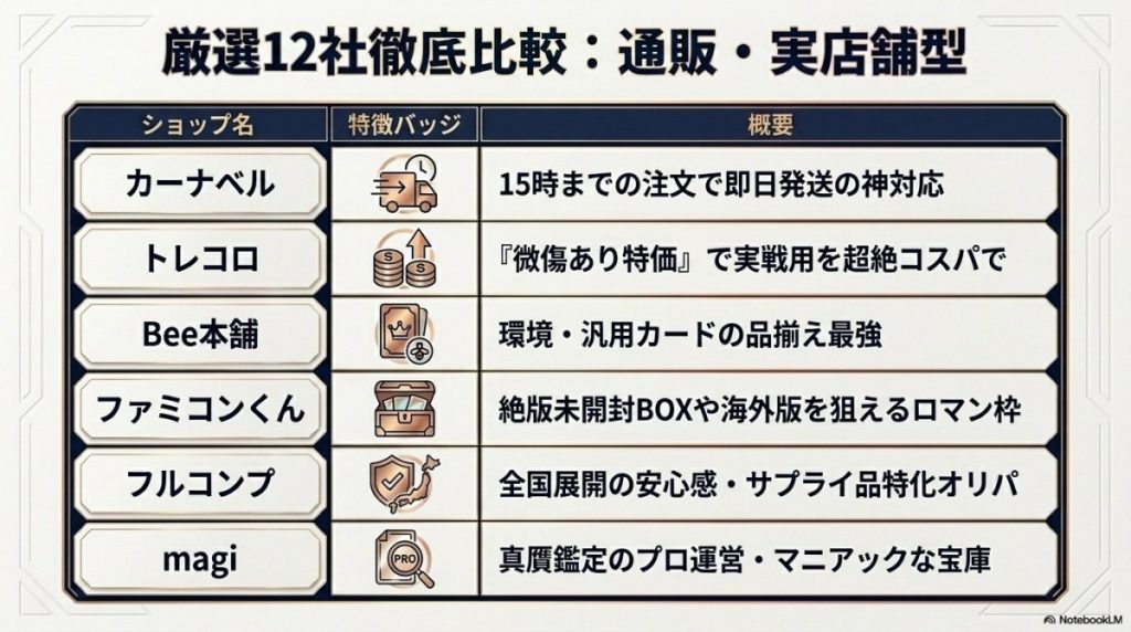 徹底比較!遊戯王のオンライン・通販オリパ優良店厳選12社