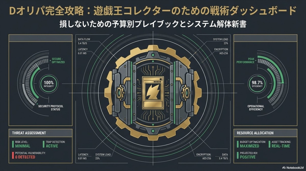 Dオリパ 遊戯王 オリパ 評判は怪しい?損しないための予算別攻略法