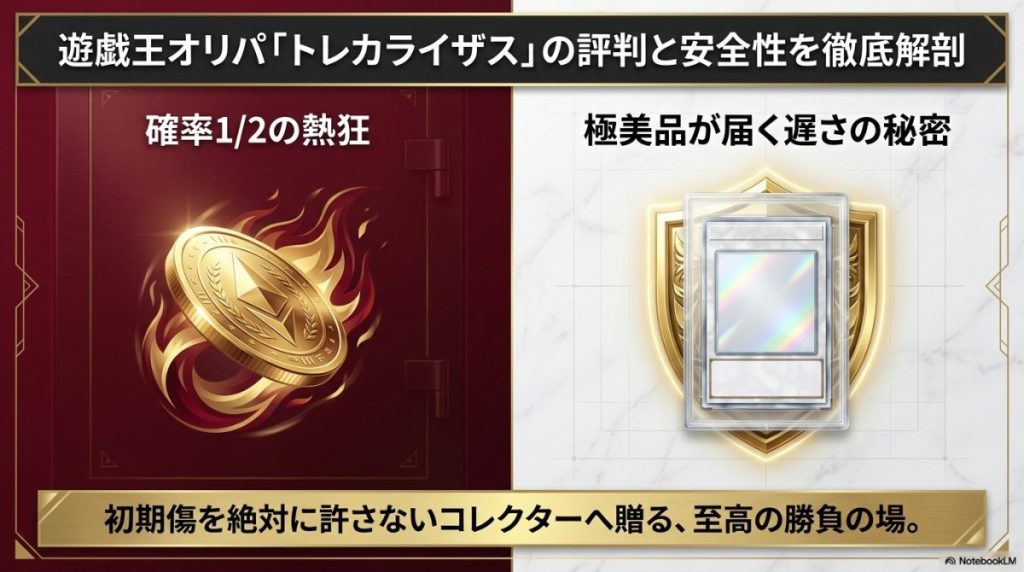 確率1/2！トレカライザス遊戯王オリパ評判と極美品が届く遅さの秘密