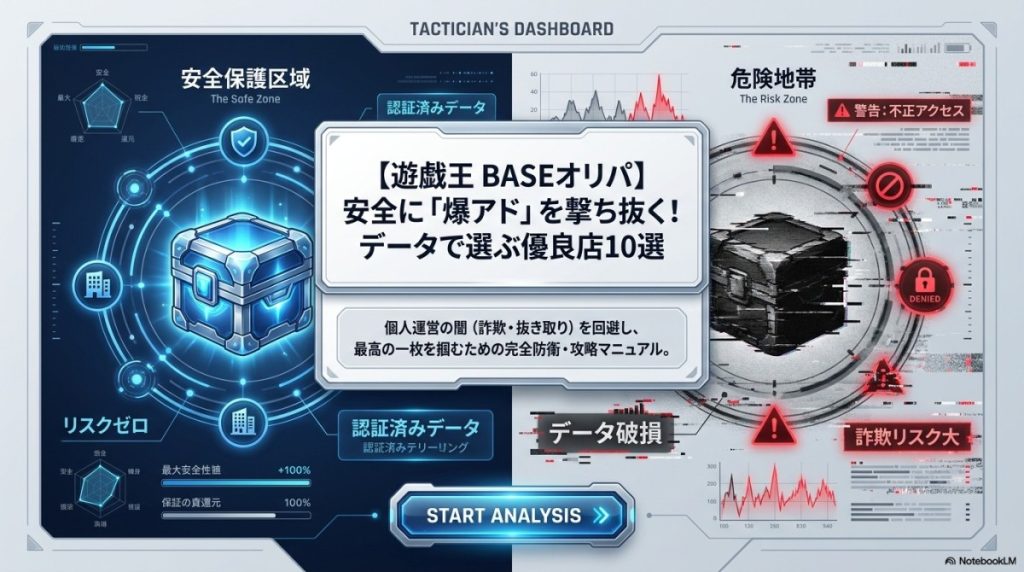 【遊戯王 オリパ base】安全に爆アド！データで選ぶ優良店10選