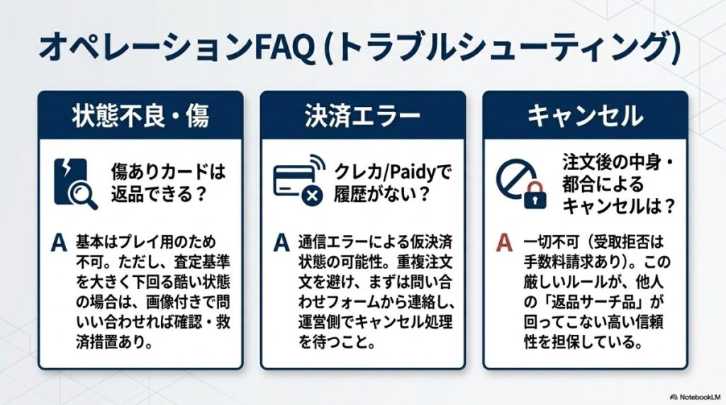 カーナベルオリパのよくある質問(FAQ)