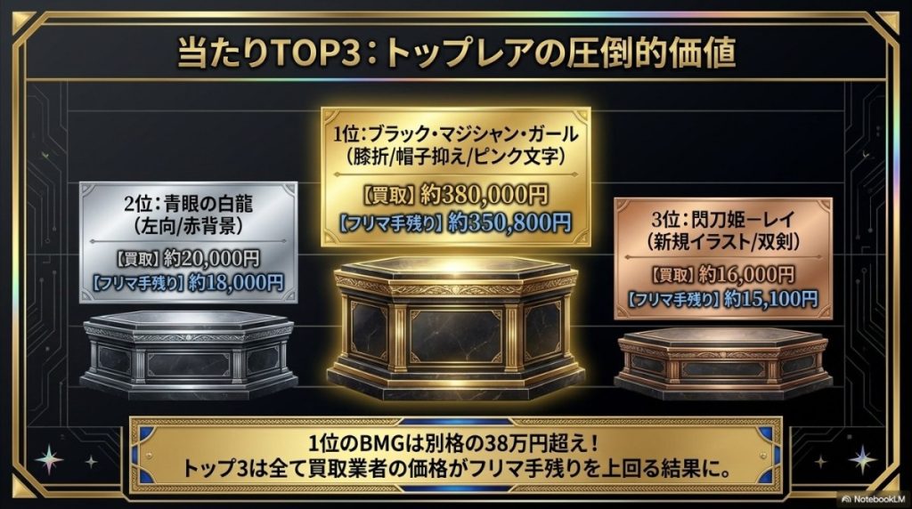 【結論】「遊戯王 25th 買取 表」当たりカードTOP40総合相場・手残り一覧