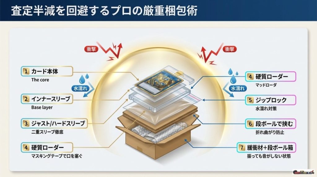 プロ視点の徹底防御!遊戯王ラッシュデュエルの減額回避・厳重梱包ノウハウ