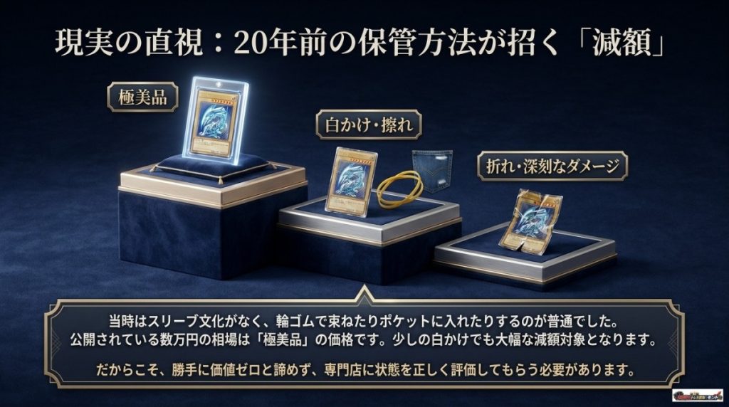 バンダイ版特化!古いカードの減額基準とPSA鑑定の真実