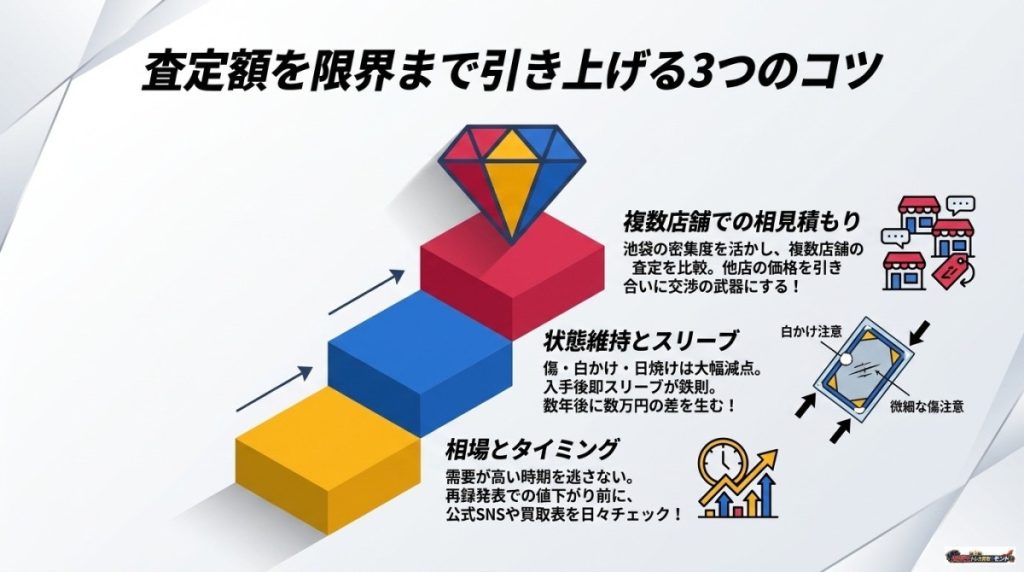 池袋で遊戯王カードを高く売るための3つのコツ