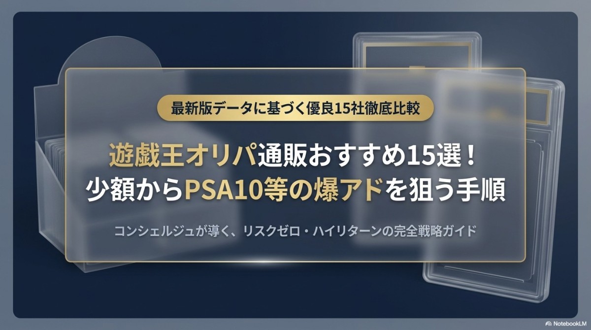 遊戯王オリパ通販おすすめ15選!少額からPSA10等の爆アドを狙う手順