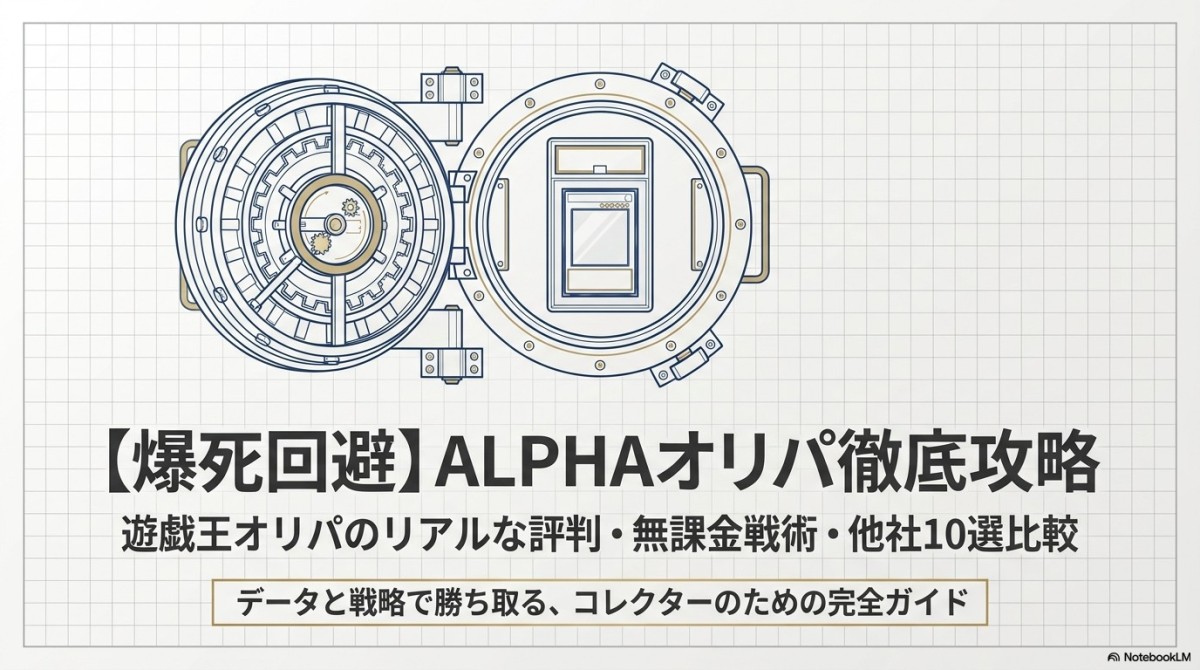 【爆死回避】ALPHAオリパの遊戯王オリパの評判と無課金攻略法!他社10選比較