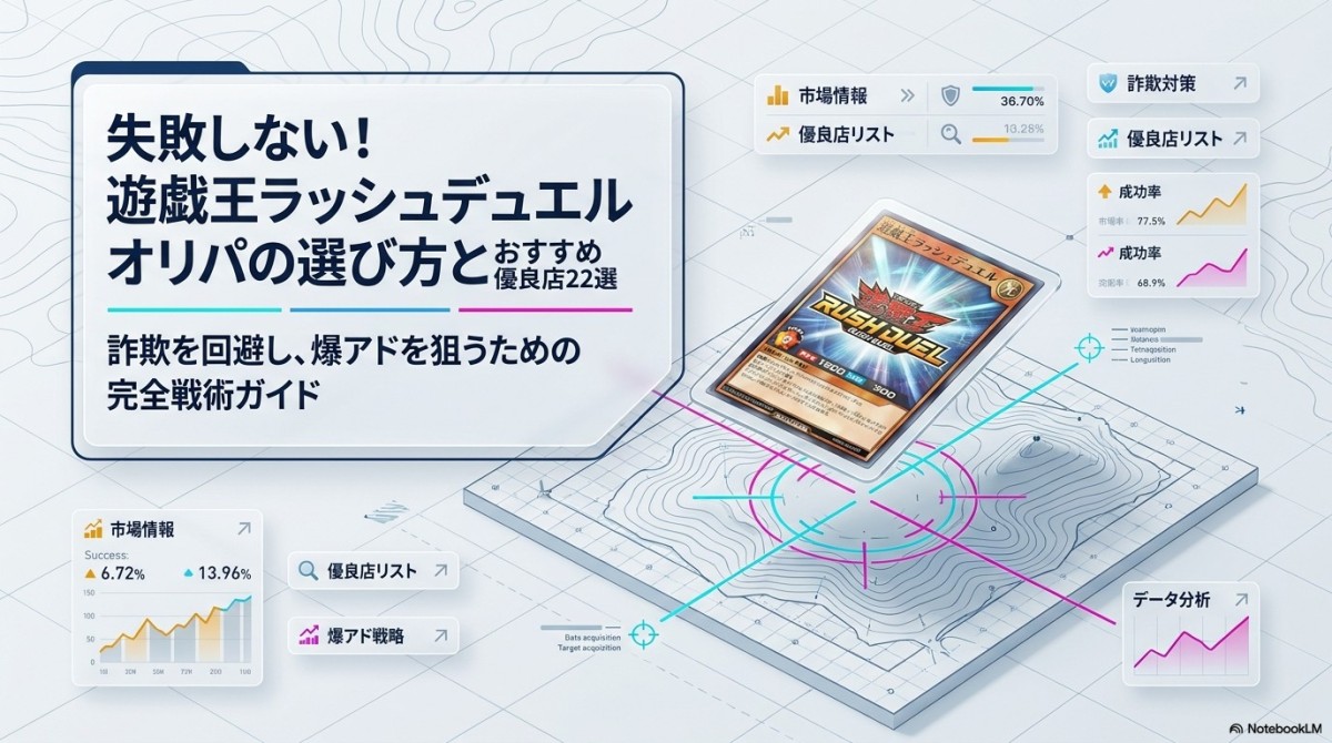 失敗しない!遊戯王ラッシュデュエル オリパの選び方とおすすめ優良店22選 アイキャッチ