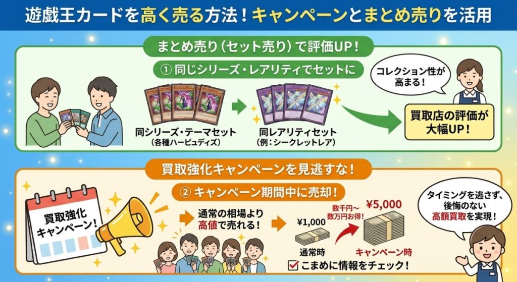 『キャンペーンやまとめ売りを活用する』の図解画像